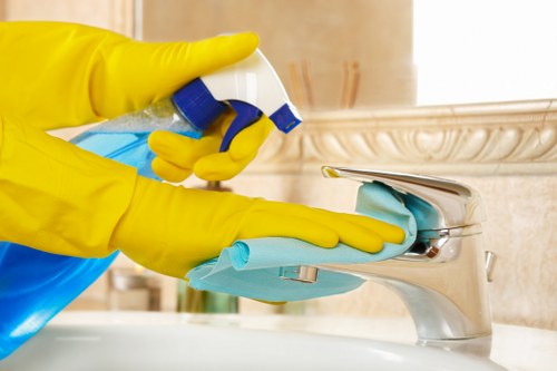 Vacuuming and floor care as part of home cleaning