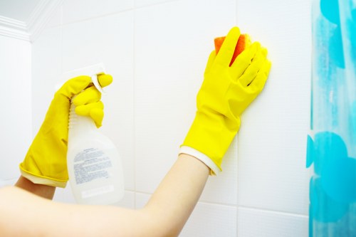 Room-by-room move out cleaning checklist on a clipboard