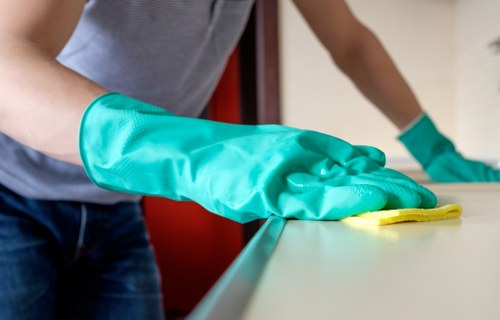 Removing common stains from upholstered sofa fabric