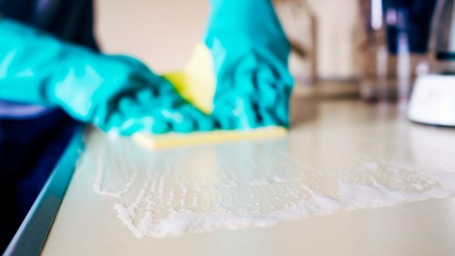 Professional stain treatment and fabric care process